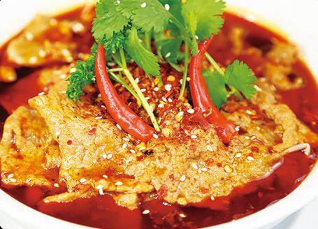 Poached Lamb In Chili Broth
