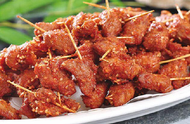 Toothpick Lamb With Cumin