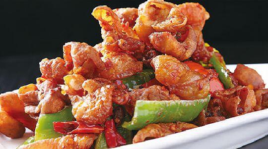 Dry Stir-Fry Pork Intestine