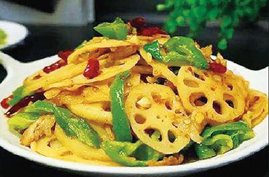Lotus Root With Chili Pepper