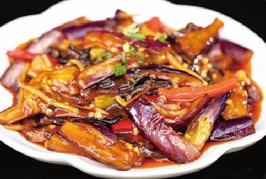 Eggplant W/Garlic Sauce