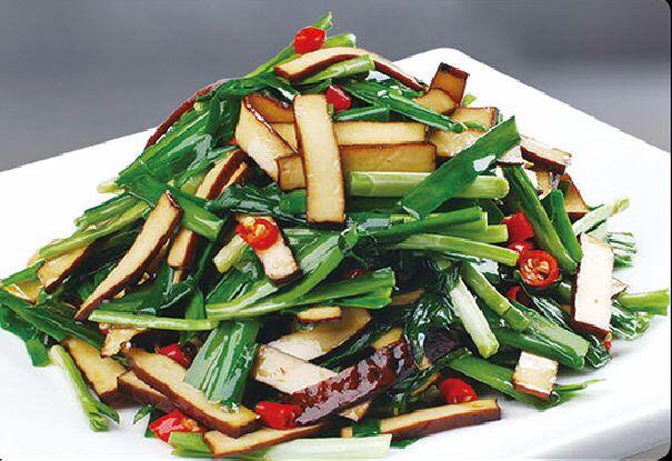 Bean Curd With Leek