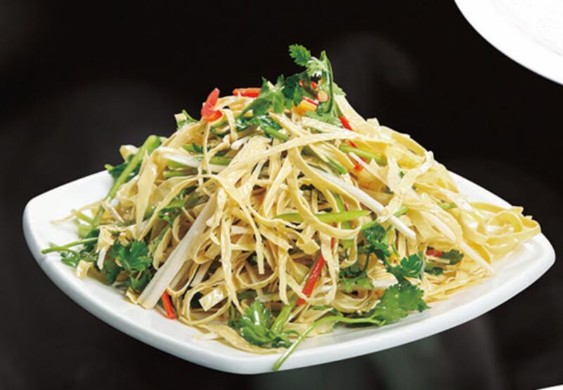 Shredded Tofu With Sesame Oil