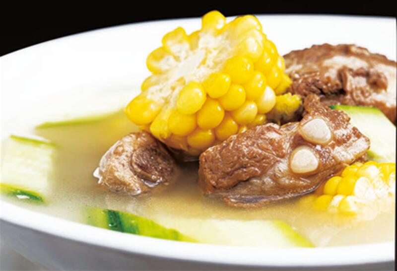 Corn Stew Pork Ribs Soup